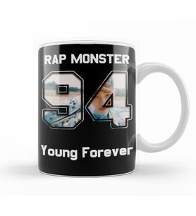 Bts Young Forever Rap Monster Kupa Bardak Porselen