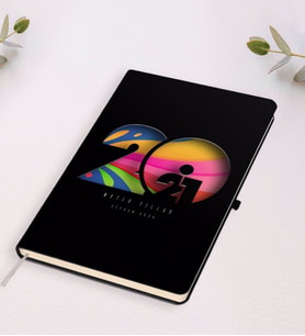 BK Gift Kişiye Özel 2024 Mutlu Yıllar Siyah Defter-11 (Siyah)