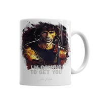 I`m Coming To Get You John Rambo Kupa Bardak Porselen