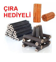 BRİKET ŞÖMİNE ODUNU 15KG ÇIRA HEDİYELİ