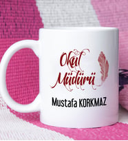 Okul Müdürü Kupa Bardak