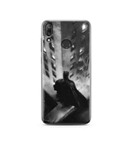 Batman Tasarım Süper Şeffaf Silikon Telefon Kılıfı Huawei Y7 2019