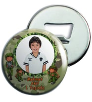 Asker Konsepti Açacaklı Magnet Kişiye Özel