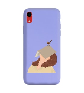 Lila Lansman Telefon Kılıfı Iphone XR