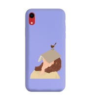 Lila Lansman Telefon Kılıfı Iphone XR