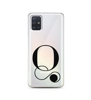 Samsung A51 Harf Tasarımlı Telefon Kılıfı Q-Harfi 