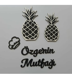 Mutfak Duvar Pano (Gold)