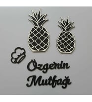 Mutfak Duvar Pano (Gold)
