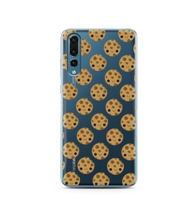 Kurabiye Tasarımlı Süper Şeffaf Silikon Telefon Kılıfı Huawei P20 Pro  