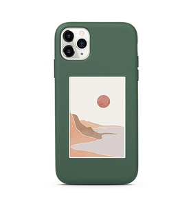 Koyu Yeşil Lansman Telefon Kılıfı Iphone 11 Pro