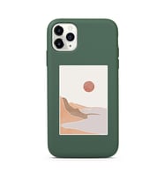 Koyu Yeşil Lansman Telefon Kılıfı Iphone 11 Pro