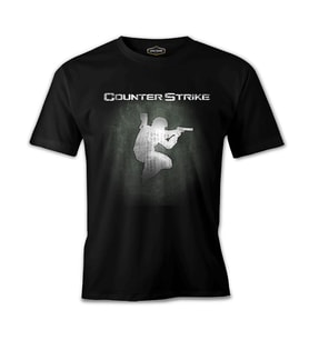 Counter Strike Siyah Erkek Tshirt