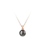 Sirius Modern Siyah İnci Kolye 0745P0003