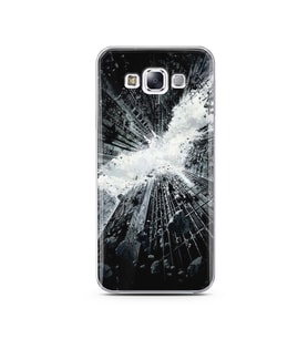 Gökdelen Tasarım Süper Şeffaf Silikon Telefon Kılıfı Samsung E7