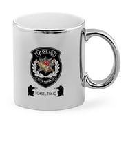 BK Gift Kişiye Özel Mesleki Polis Özel Harekat Krom Kupa Bardak  1