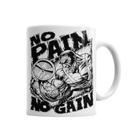 No Pain No Gain Kupa Bardak Porselen