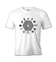 EXO - Exoplanet Beyaz Erkek Tshirt