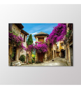 Arty Tablo Provence Sokakları Tablo (Karışık)