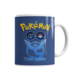 Pokemon Go Team Mystic Kupa Bardak Porselen