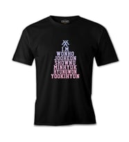 Monsta X - I.M Siyah Erkek Tshirt