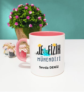 Jeofizik Mühendisi Kupa Bardak Pembe