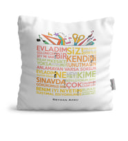 BK Gift Kişiye Özel Öğretmen Sözleri  Yastık  1
