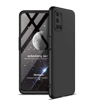 Microsonic Oppo A72 Kılıf Double Dip 360 Protective Siyah