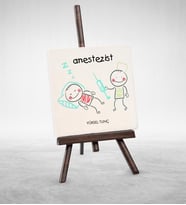 BK Gift Kişiye Özel Mesleki Anestezist Şovaleli Doğal Taş