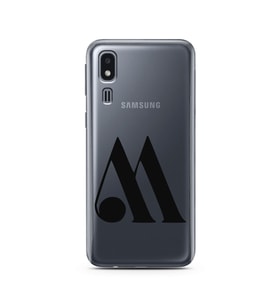 Samsung A2 Core Harf Tasarımlı Telefon Kılıfı M-Harfi 