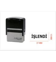 MATUYA 11 "İŞLENDİ " KAŞESİ