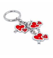 KIRMIZI KALP OK AŞK I LOVE YOU METAL ANAHTARLIK KC869