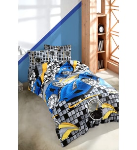 Newhome SPEED/MAVİ TEK Kişilik Nevresim Takımı