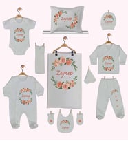 Pia Baby Gl 1946 11 Parça İsme Özel Hastane Çıkışı