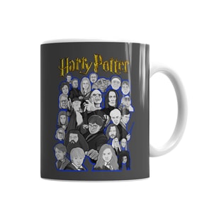 Harry Potter Karakter Kolaj Sanatları Kupa Bardak Porselen