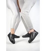 Muggo SVT01 Unisex  Sneaker Ayakkabı (Siyah)