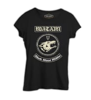 Watain Siyah Kadın Tshirt