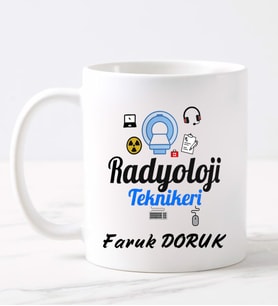Radyoloji Teknikeri  Kupa (Beyaz)