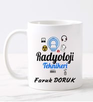 Radyoloji Teknikeri  Kupa (Beyaz)