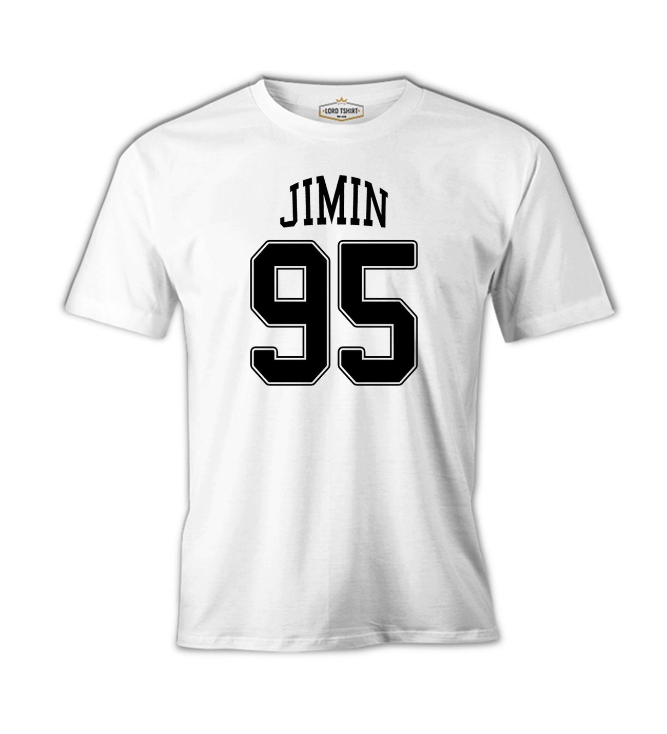 BTS - Jimin 95 Beyaz Erkek Tshirt
