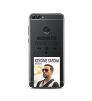 Oğuzhan Koç Mp3 Tasarımlı Süper Şeffaf Silikon Telefon Kılıfı Huawei P Smart 