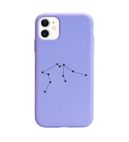 Kova Burcu (Aquario) Yıldız Haritası Tasarımlı Kılıf iPhone 11