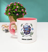Öğretmenler Günü Kupa Bardak Pembe
