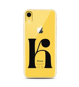 Iphone XR Harf Tasarımlı Telefon Kılıfı K-Harfi 