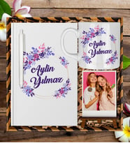 Kişiye Özel Defter Kalem Kupa Ve Fotoğraflık Seti 85965