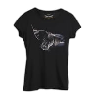 Puppy Siyah Kadın Tshirt