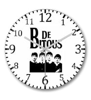 De Bitous The Beatles Duvar Saati Bombeli Gercek Cam