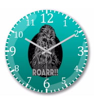 Roarr Star Wars Duvar Saati Bombeli Gercek Cam