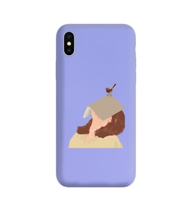 Mor Lansman Kılıf iPhone XS Max