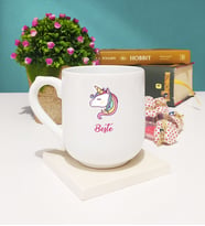 Unicorn Tasarımlı Kişiye Özel Unicorn Kupa Bardak