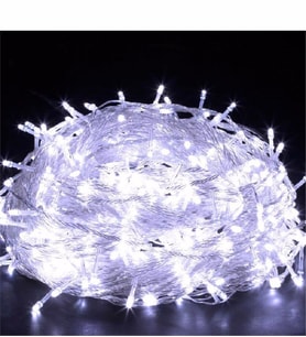 Pazariz 10 Metre 100 Led Işik Yilbaşi Süslemesi - Beyaz Renk
